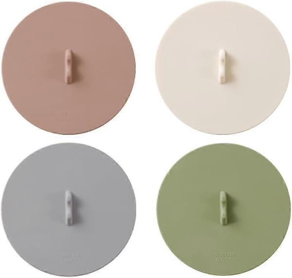 4 pcs Silicone Mug Lids Silicone Mug Lid Design, Food Grade Dustproof