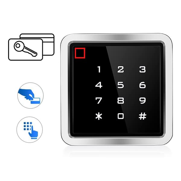 IP65 Waterproof Access Control 125KHZ RFID Card Reader Touch Password Door Opener