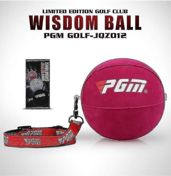 Inflatable Golf Smart Ball Trainer Portable Swing Arm Corrector Red Red