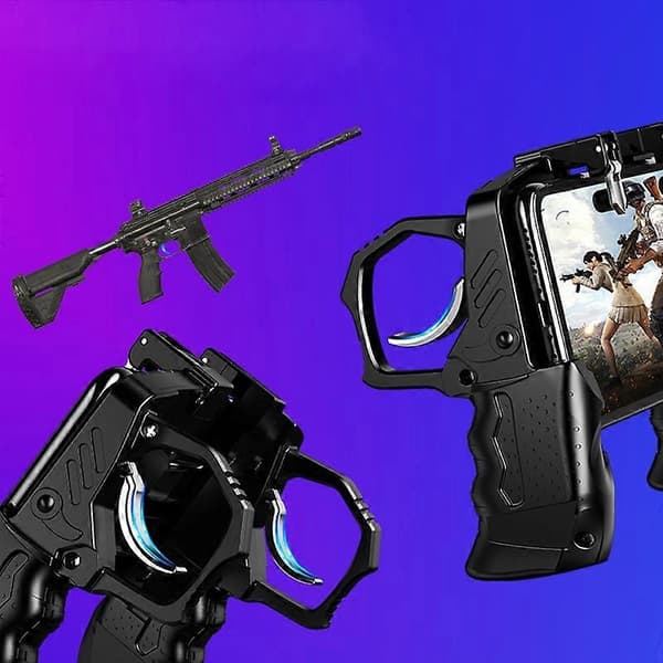 Mobiltelefon Spil Gamepad Joystick Skydespil Håndtag Controller til PUBG