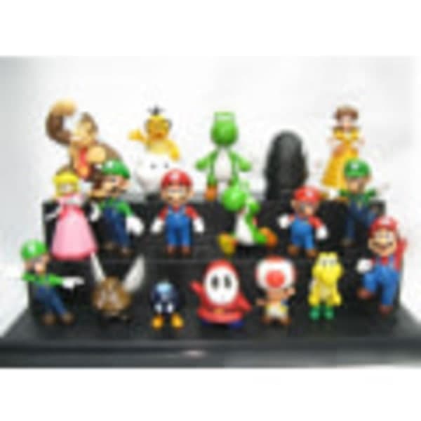 Super Mario 18-pak figurer julegaver