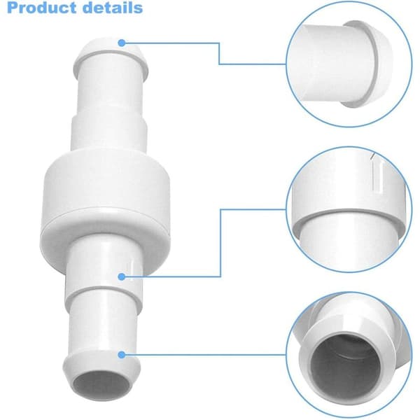 Pool Cleaner Hose Swivel D20 Ball Bearing Replacement Compatible with Pool Cleaner Supply Hose Nut Kit
