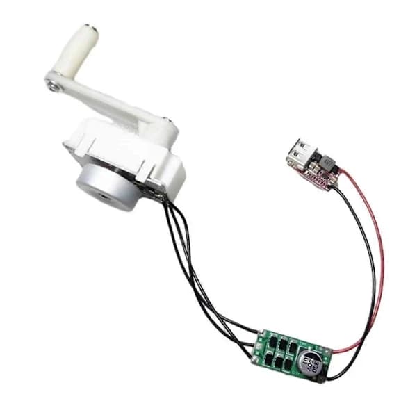 Håndsving USB-oplader 5V 5W Som Vist