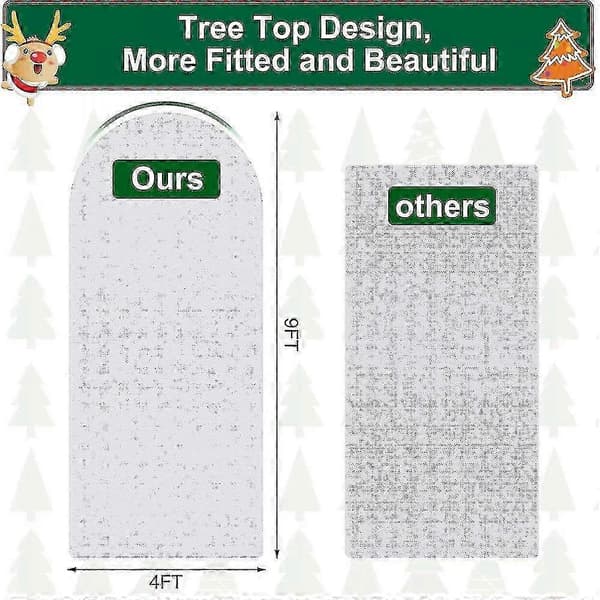 9 X 4ft Standing Christmas Tree Storage Bag - Adjustable Christmas Tree Storage Covers - Non-woven BET Edition 5 5 5 5