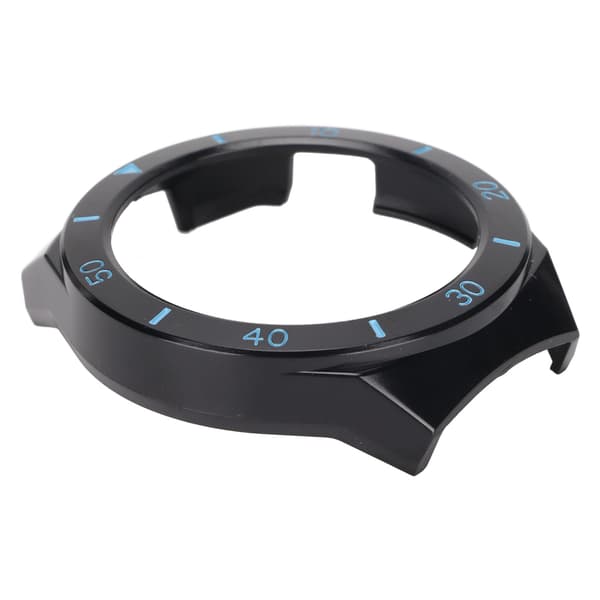 Protective Case for Huawei Watch GT 2E Watch Band Screen Protector Shell Bumper Frame (Black Blue)