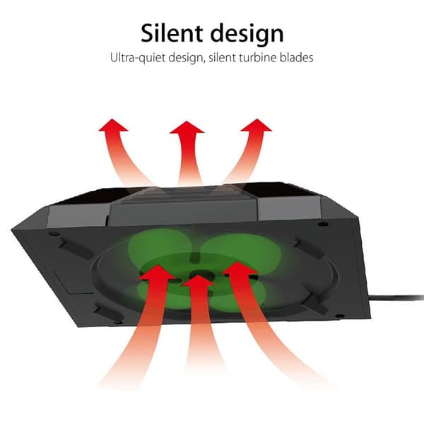 Itseanturoiva ulkoinen tuuletin Xbox Onelle