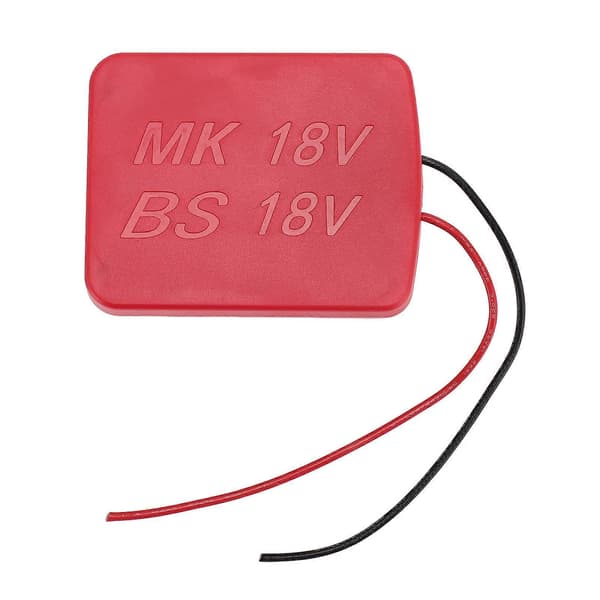 Power Tool Battery Adapter Dual Use Portable 18V Battery Power Mount Connector for Bosch Red