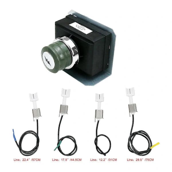 Grill Ignition Kit with Ignition Module, Wires, and Electrodes for Weber Genesis E330 EP330 S330 CEP330 2011 and Later, 62754