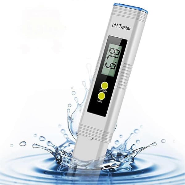 Digital pH Meter, 0.01 pH Water Quality Tester with 0-14 pH Measurement, Water pH Tester for Household Drinking Pool
