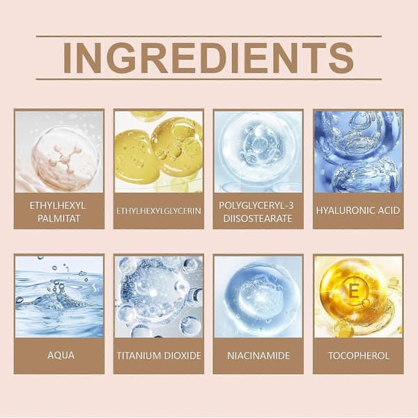 Tinted Moisturizer SPF 30 with Brush, Hydrating Matte Finish for Light-Medium Wheat-Toned Skin