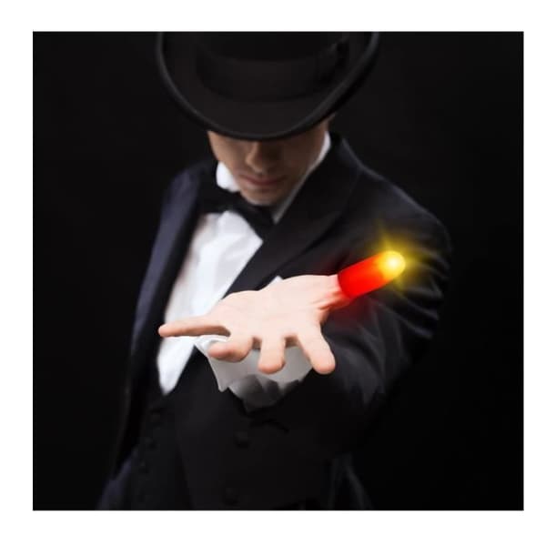 Thumb Lights - Unspecified - 6 pcs - Flashing LEDs - Magic Accessory - For Children[YJD]