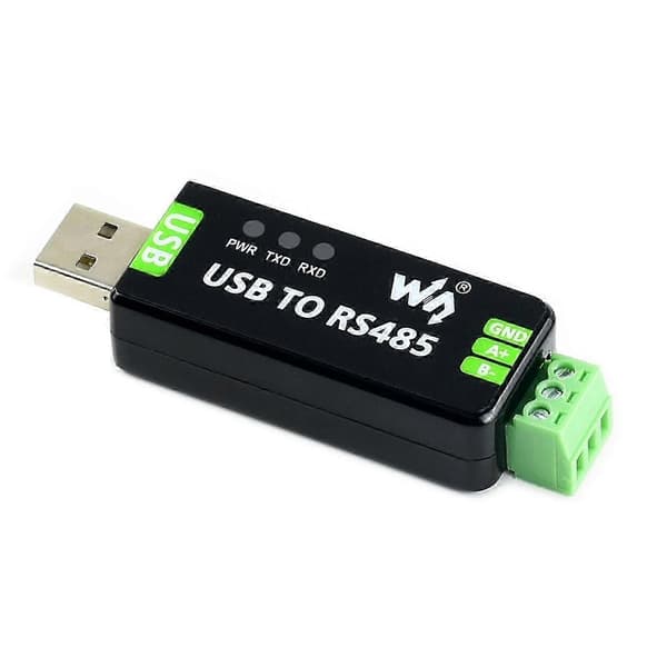 Waveshare industriel USB til RS485-konverter, med original FT232RL indeni
