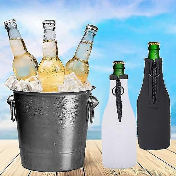 Ølflaskeetui Neopren Ølkøler Etui Isolering Med Lynlås Til 12 /330ml Flasker
