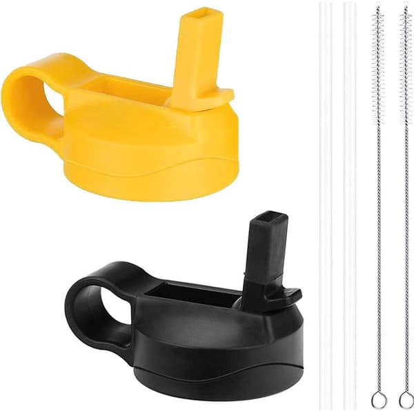 Straw Lid and Protective Boot Combo Pack, Compatible with