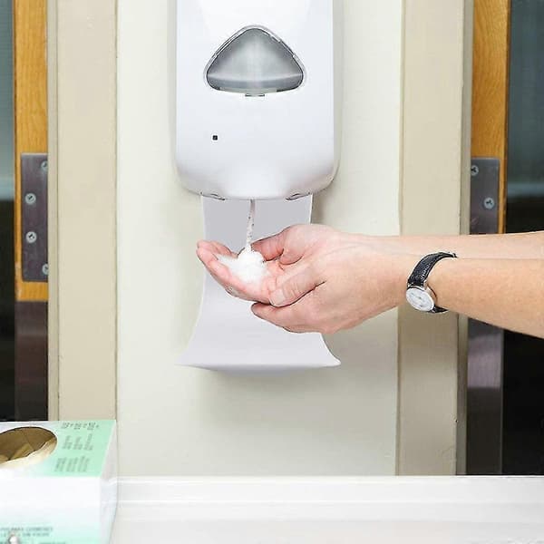 Wall Mounted Soap Dish Drip Tray, Disinfectant Dispenser Accessory, for All Soap Dispensers, Spill Protection