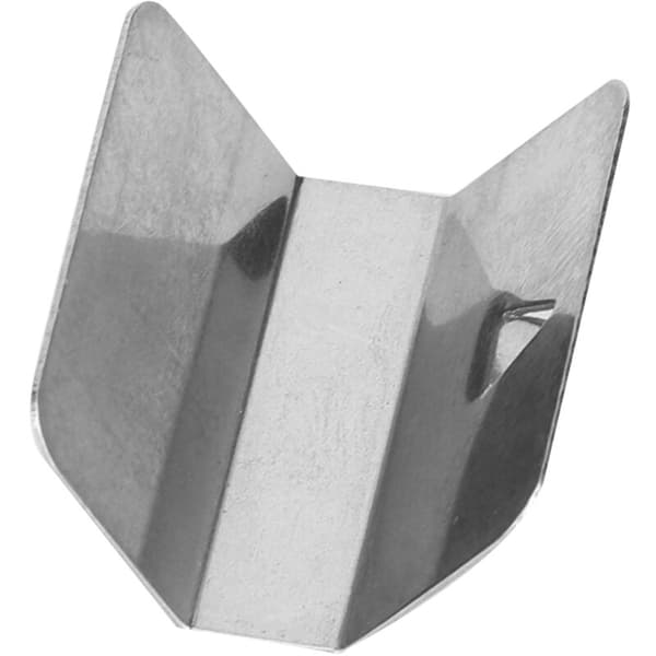 Universal bilvind regn deflektor kanal rostfritt stål fixering clips set (12 stycken)