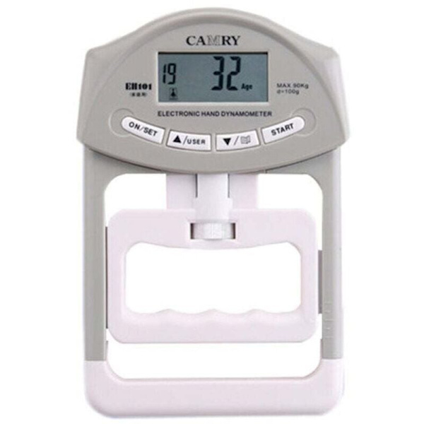Camry Digital Hand Dynamometer with Automatic Capture, 90 kg Capacity