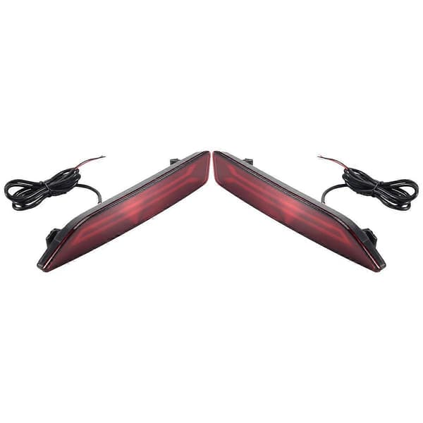 2 STK for -V 2007 2008 2009 Multifunksjonell LED Bakre Støtfangerlampe Bakre Tåkelys Auto Pære Bremselys