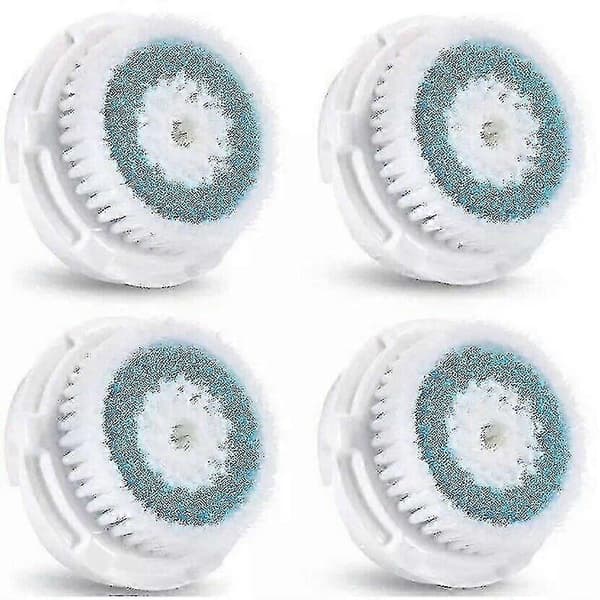 4-pack Deep Pore Replacement Brush Heads for Face for Clarisonic Mia 1 Mia2