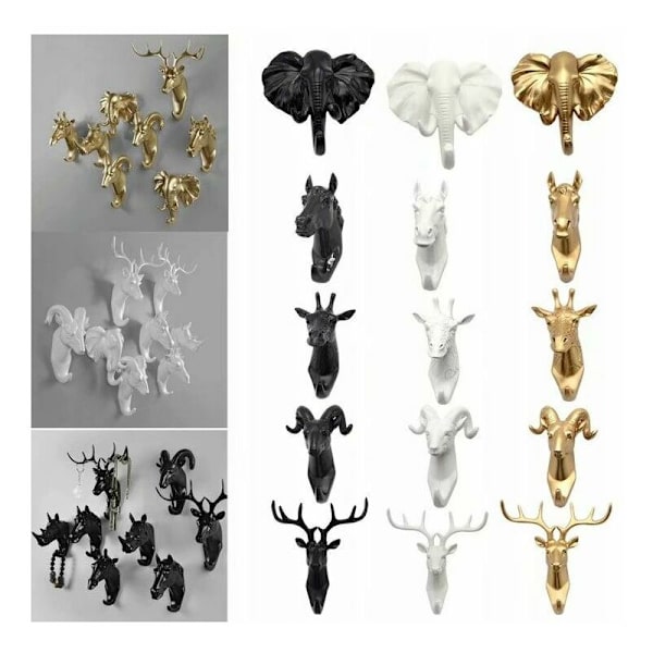 Wardrobe Key Animal Black Elephant