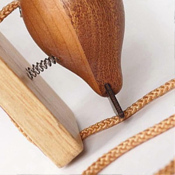 Retro Woodpecker Knocker - Unique Housewarming Gift, Carefully Crafted by Artisans, Home Decor.