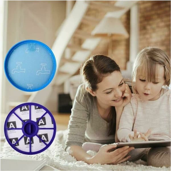 BF-sett med 2 utskiftbare vaskbare filtre for Dyson DC29 DC19 DC19T2 DC20 DC21 støvsugere