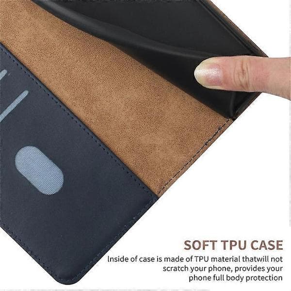 Compatible with TCL 60R 5G Case Genuine Cowhide Phone Case Nappa Texture