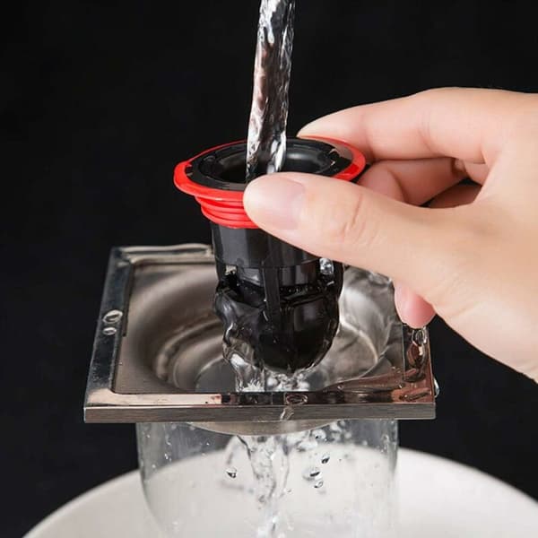2-pack Odor-Free Floor Drain Connectors for Kitchen and Bathroom