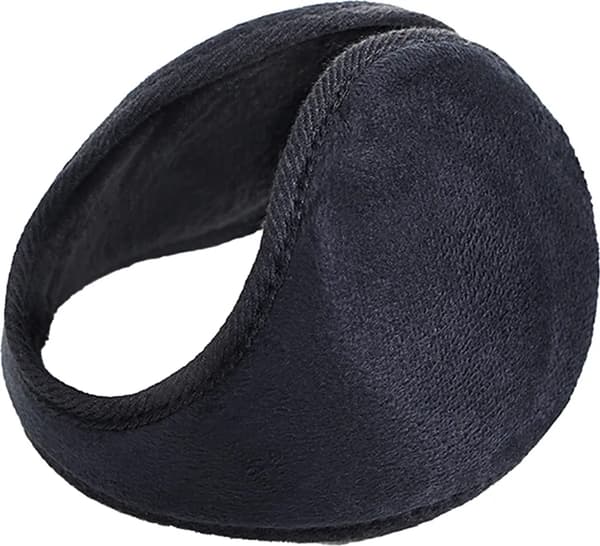 3X Ear Warmers Uni Winter Ear Warmers Earmuffs Ear Flaps Black