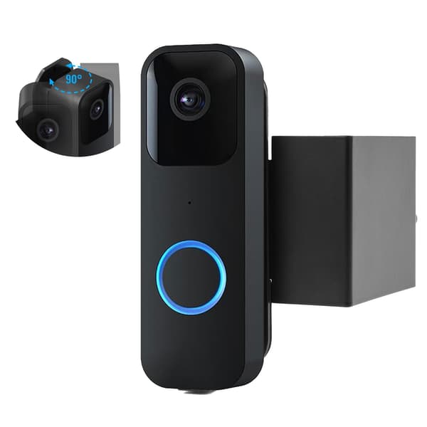 Video Doorbell | Two-Way Audio, HD Video, Long Battery Life, Motion Detection, In-App Notifications | Black
