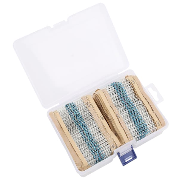 3120pcs Metal Film Resistor Kit 156 Values Protection Assorted Set Electronic Components 1/4W