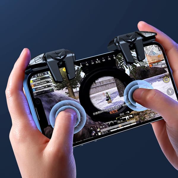 Mobil spilcontroller - Ergonomisk foldbar spiludløser, Plu