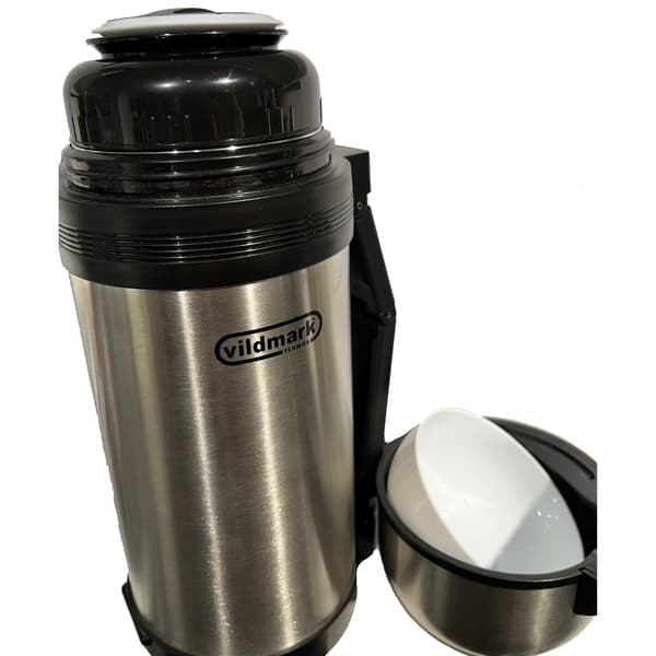 Stålkombitermos 1,2L