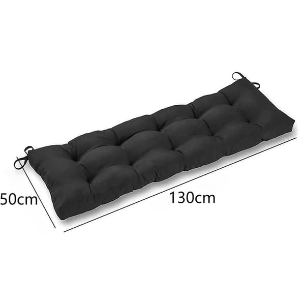 Solstol Havemøbler Terrasse Solstol Bænkpude sort 50*130cm-XF17-