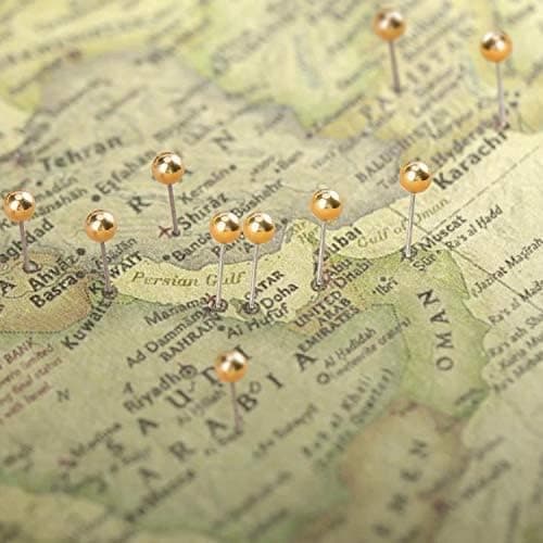 800 Pieces Thumbtacks Head Map Push Pins Map Tacks Head Pin Take