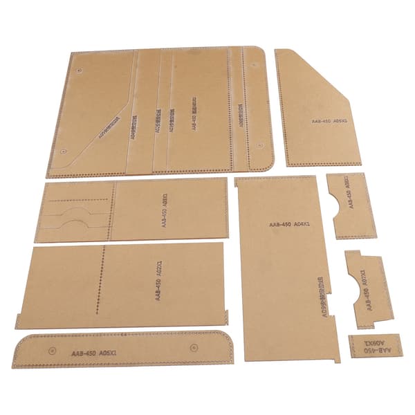 Acrylic Template Kit Transparent Clear Handbag Handmade DIY Making Tool AAB-450