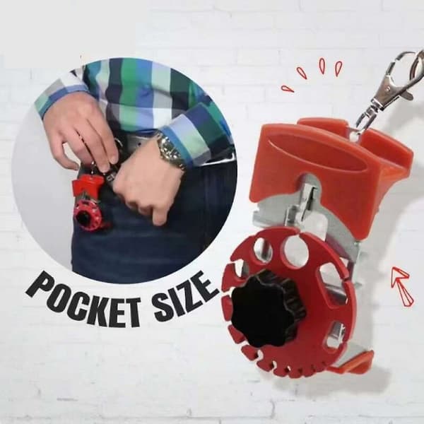 Portable Wire Stripper. Compact and Versatile Wire Stripping Tool with Adjustable Depth