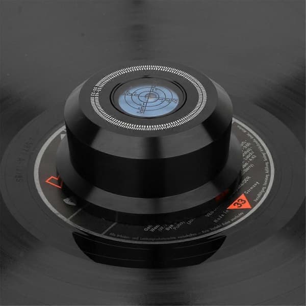 Record Weight Stabilizer LP Record Stabilizer Turntable Vinyl Clamp HiFi Premium Audiophile Quality Wine