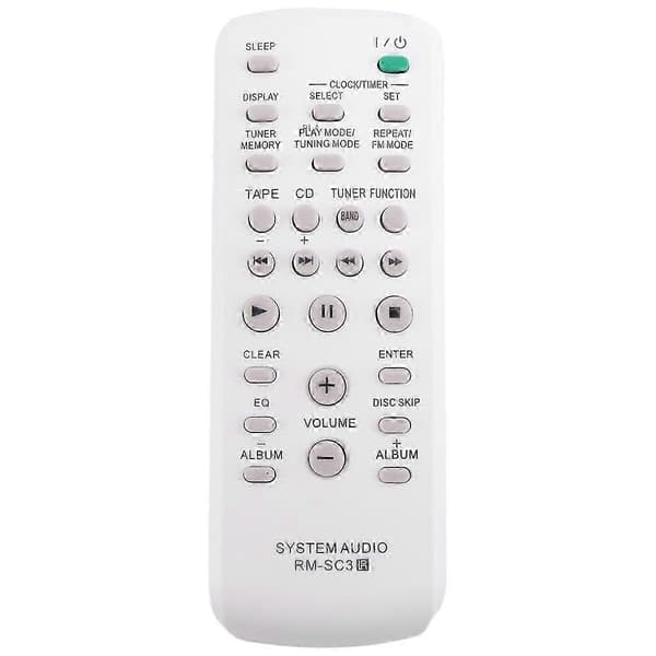 For Sony CD HiFi System Audio Fjernkontroll Rm-sc3 Rm-sc30 Rm-sc50