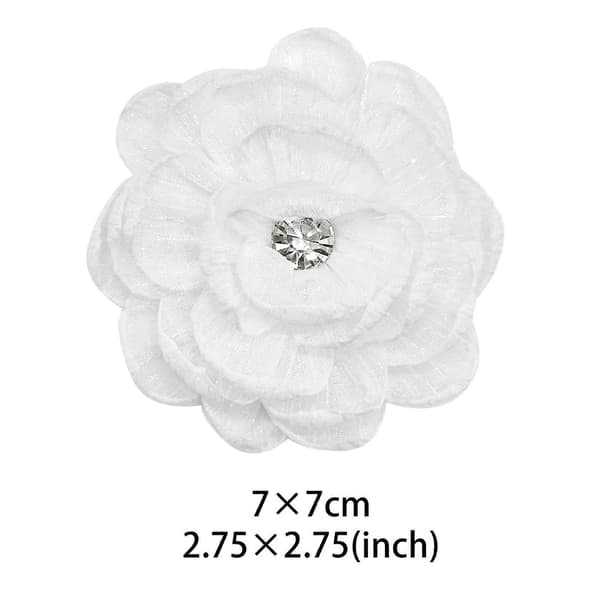 Bröllopsklänningar Blomsterbroscher Aftonklänningar Applikationer Damkläder Lappar Hantverksmaterial Blå Blå