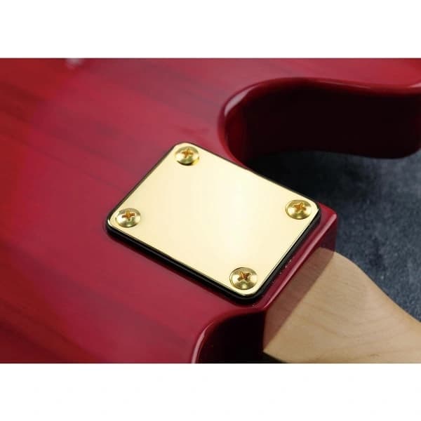 Metallhalsplatta för Fender Stratocaster Telecaster elgitarr eller bas, guld