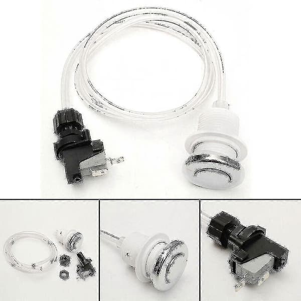 16A On/Off Push Button Switch Jet Tool Set Bathtub Spa Hose Air Pool Pneumatic Air Pressure Switch Button For Waste Disposer