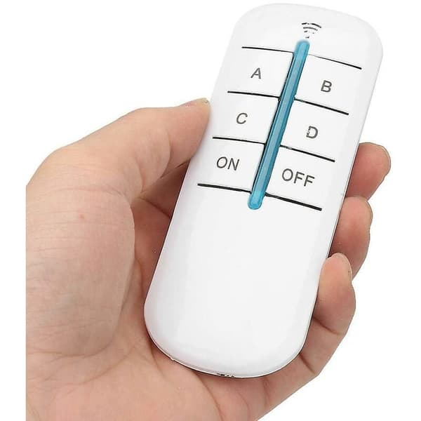 Way Wireless Remote Control Switch 220V Digital Wall Receiver Transmitter Module Remote Wall Switch+Transmitter Receiver for Lamps