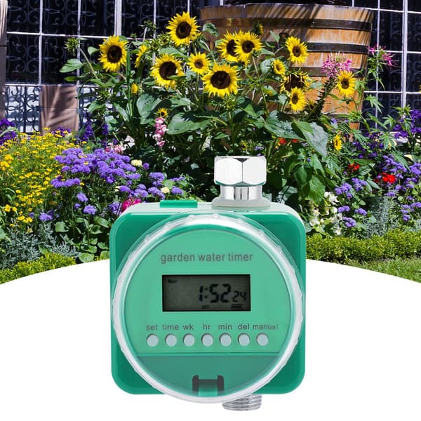 Automatic Home Garden Balcony Water Timer Timed Watering Equipment for Spray Drip Irrigation