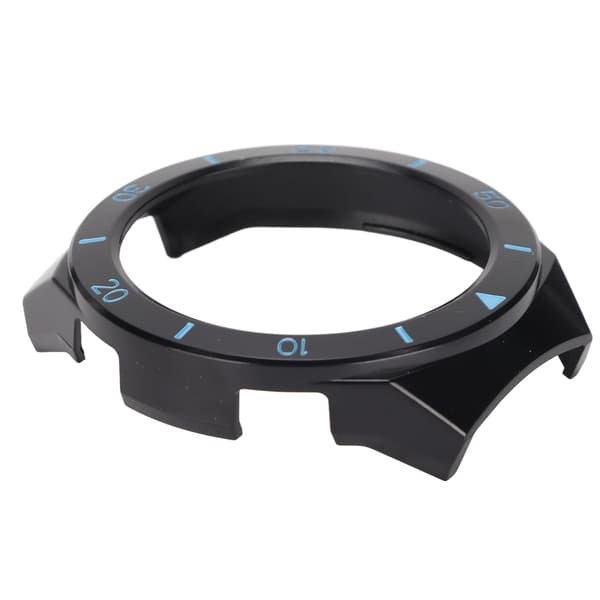 Protective Case for Huawei Watch GT 2E Watch Band Screen Protector Shell Bumper Frame (Black Blue)
