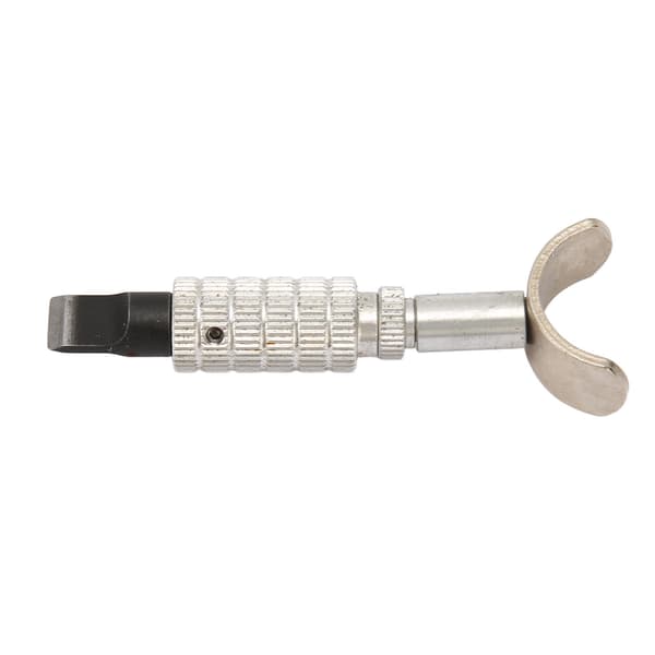 Adjustable Leather Swivel Knife, Flexible, High Sharpness, Metal, Leather Craft, Carving Knife with U-shaped Handle for Craft Projects