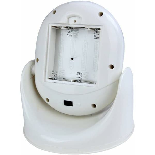 LED-lampe 360°: Trådløs LED-lampe med 360° roterende bevegelsessensor
