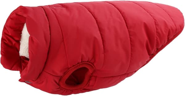 Pet Winter Clothes Red M Red red