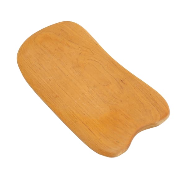 Trä Gua Sha-bräda, bekvämt grepp, rektangulär, ergonomisk, bärbart skrapmassageverktyg för kroppsskönhet