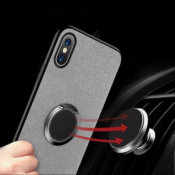 Universal Ultratynn Rund Metall Fingerring Telefonholder Stativfeste